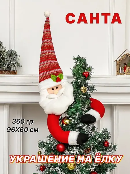 Новогоднее украшение Санта Клаус