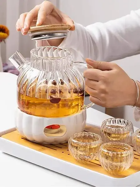 Чайник заварочный стеклянный
