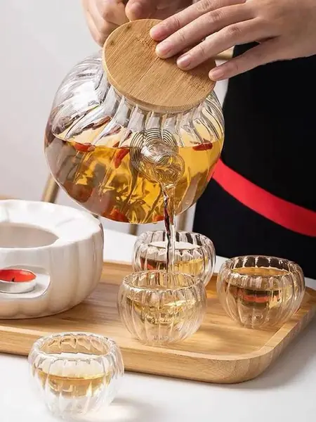 Чайник заварочный стеклянный