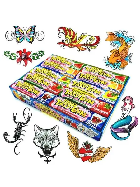 Жевательная резинка «Тату Бум»