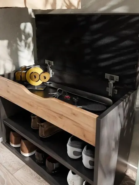 Обувница с сиденьем