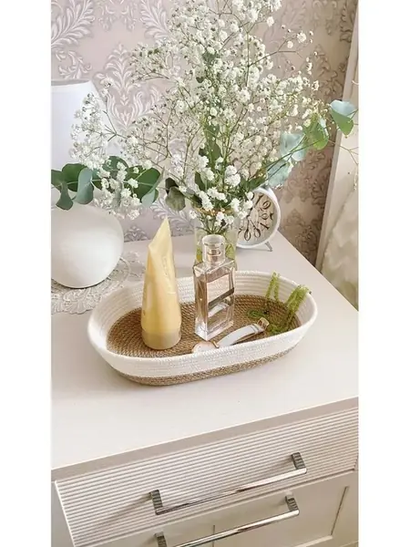 Корзина из джута