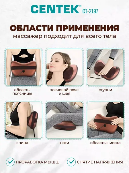 Массажер для шеи и спины CT-2197