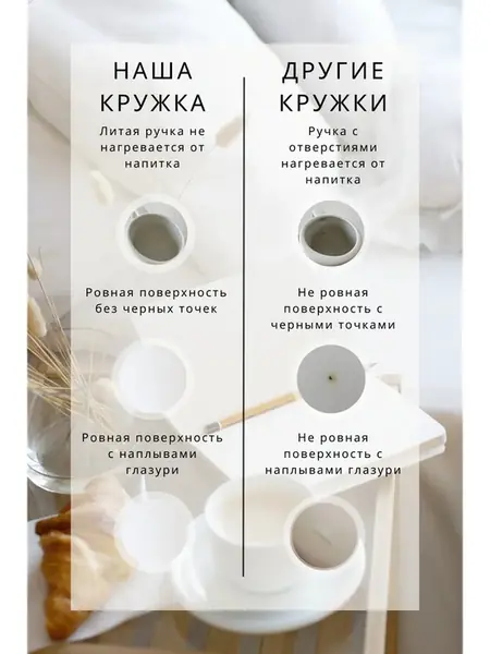 Кружка керамическая