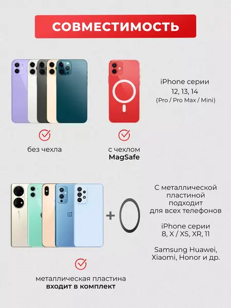 Держатель для телефона magsafe