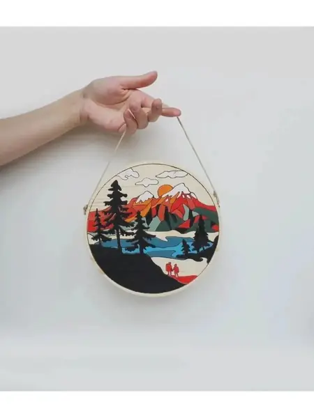 Картина "Любовь и горы"