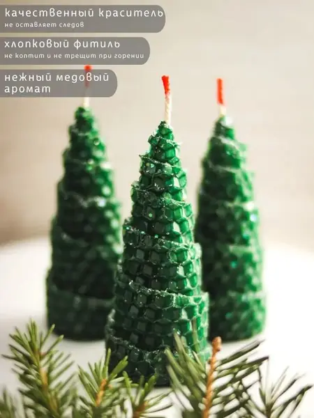 Новогодние свечи
