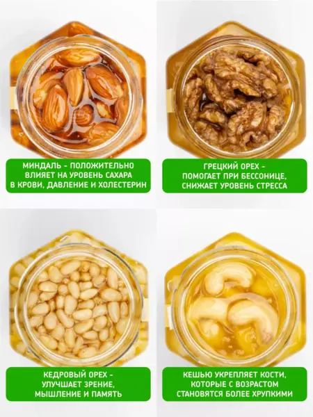 Орехи в меду