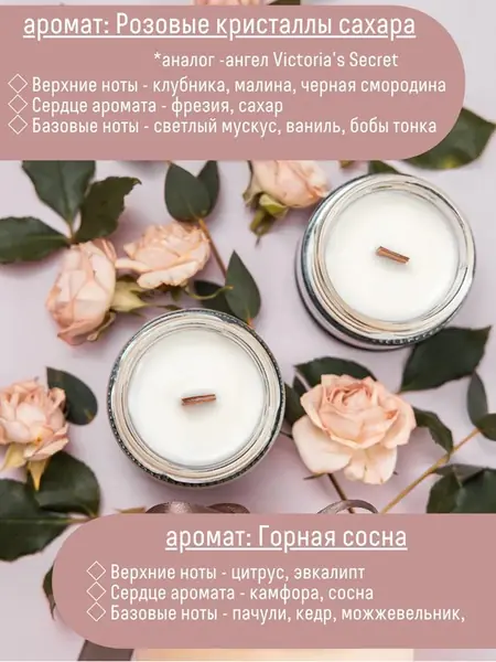 Ароматические свечи