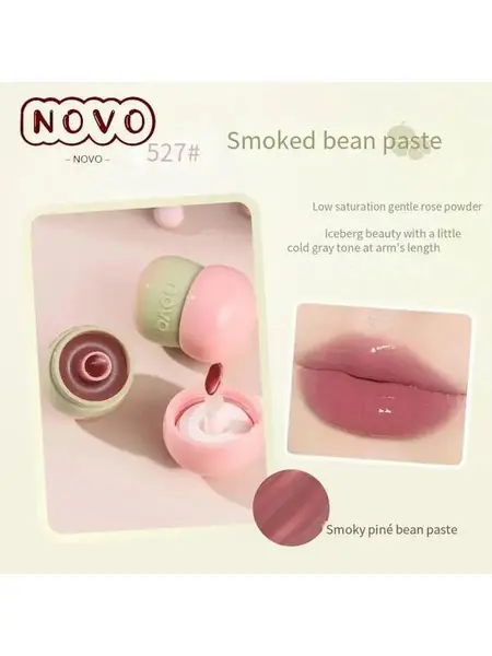 Матовая глазурь для губ NOVO