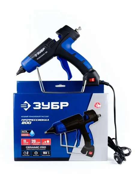 Клеевой пистолет Зубр 200