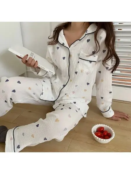 Пижама муслиновая