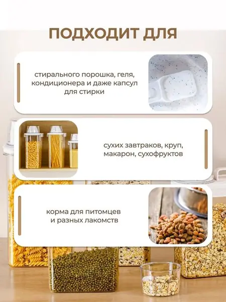 Контейнер-органайзер для стирального порошка