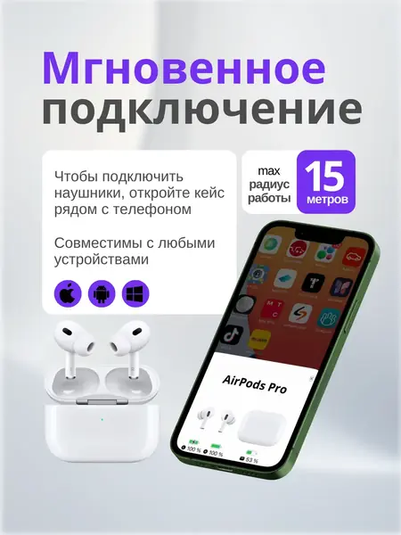 Наушники A.Pods PRO 2