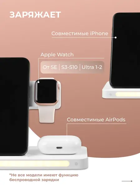 Беспроводная зарядка для iPhone
