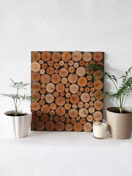 Панно дерево баня