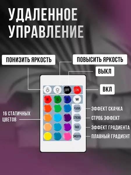 RGB лампа