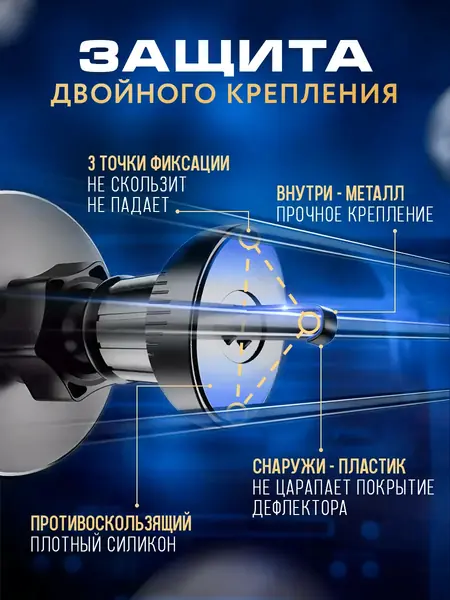 Держатель для телефона с зарядкой