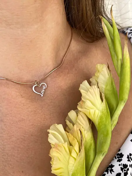 Подвеска Сердце золото 585