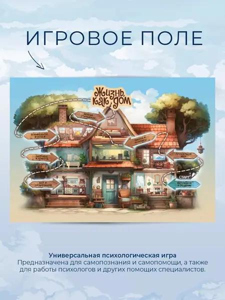 Психологическая игра "Жизнь как дом"