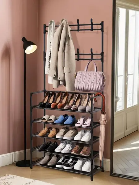 Обувница с вешалкой