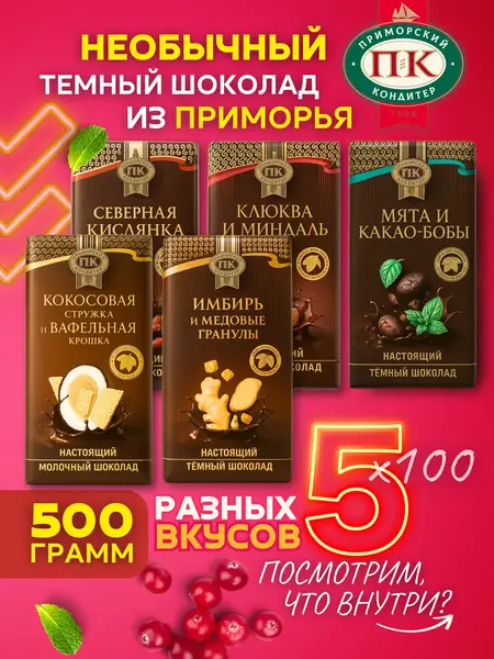 Набор шоколада