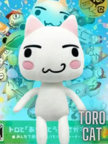 Toro cat игрушка мягкая.