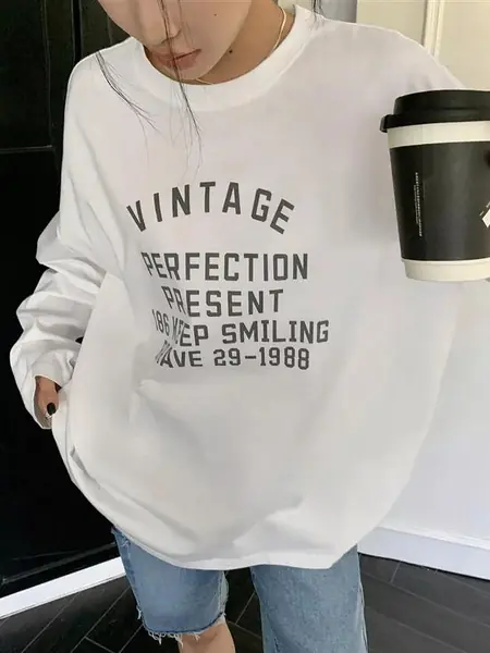 Лонгслив для подростков с принтом