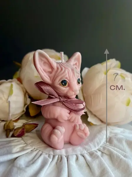 Свеча Кот сфинкс