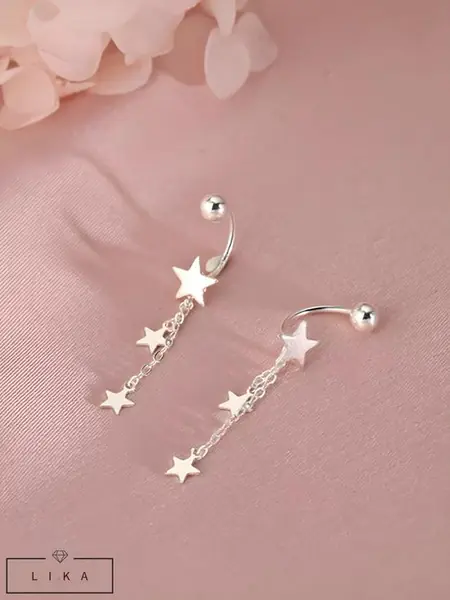 Серьги висячие