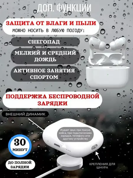 A.Pods Pro беспроводные наушники