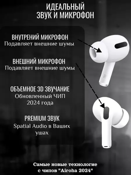 A.Pods Pro беспроводные наушники