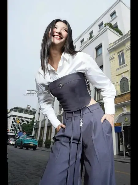 Брюки-палаццо.