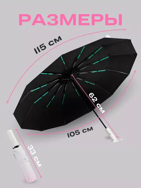 Зонт складной