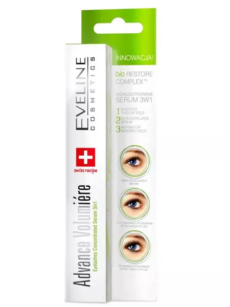 Сыворотка для ресниц Advance Volumiere 3в1.