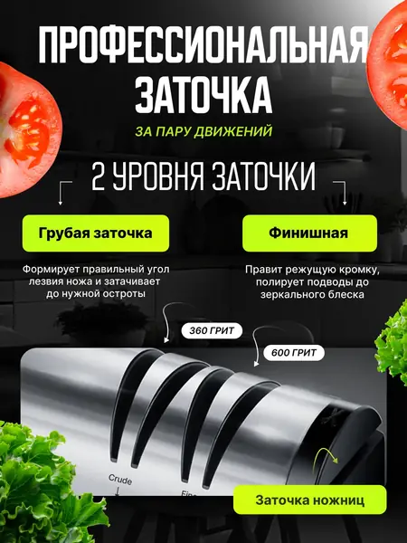 Точилка для ножей и ножниц