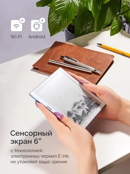 Электронная книга 6"