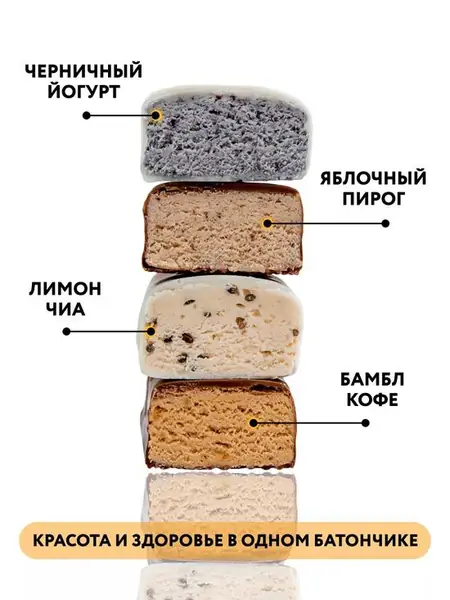 Протеиновые батончики Shock Power.