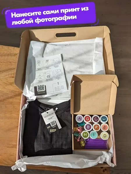 Футболка с принтом