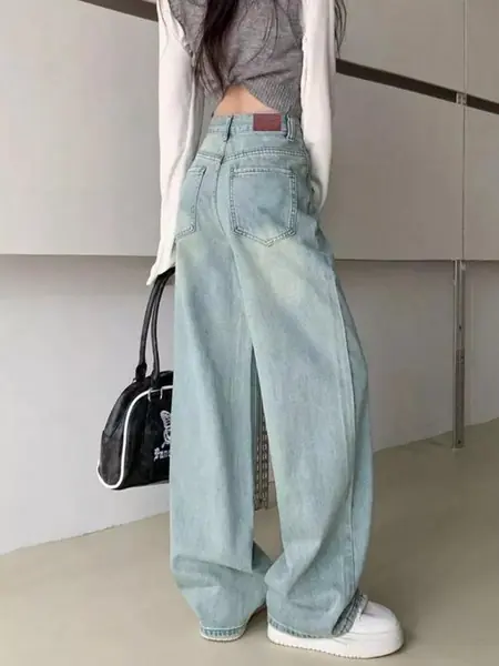 Джинсы-трубы