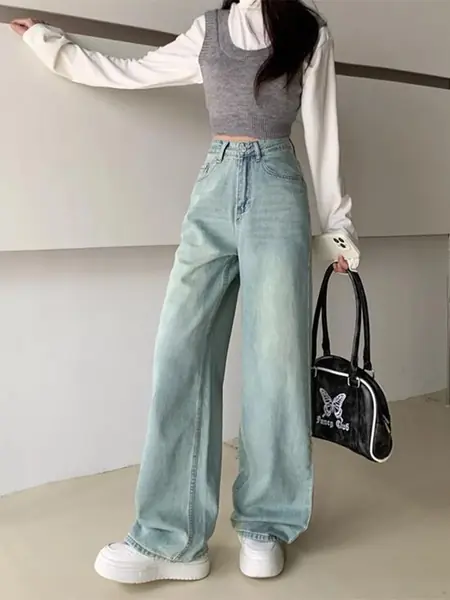 Джинсы-трубы