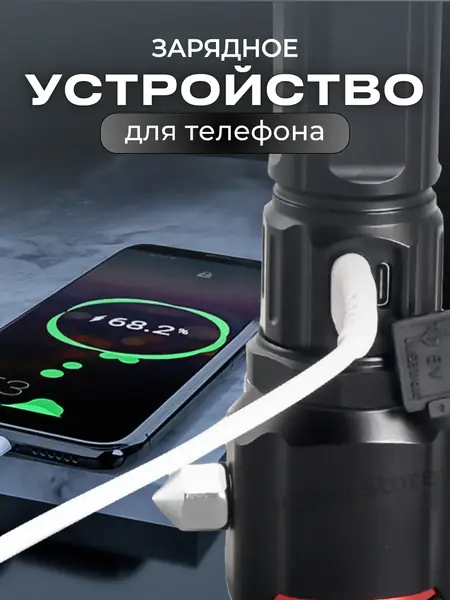 Фонарик тактический