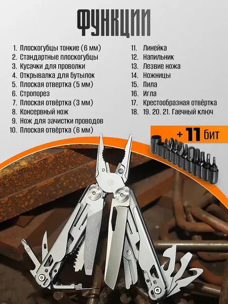 Мультитул тактический