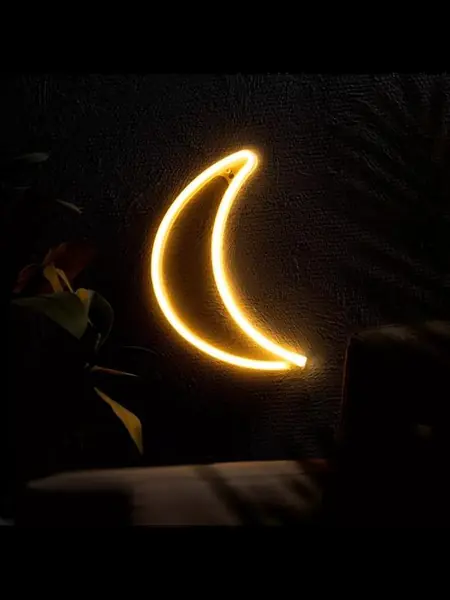 Неоновая вывеска-светильник-ночник на стену