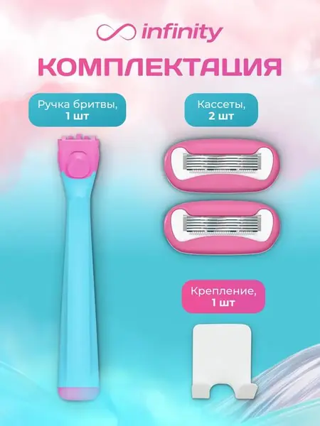 Бритва BubbleGum