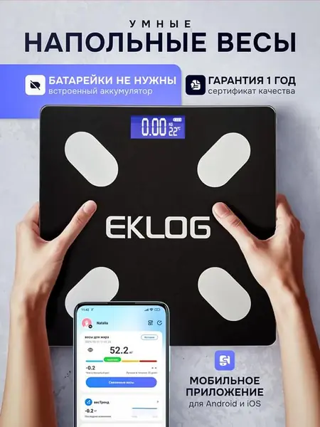 Весы напольные электронные