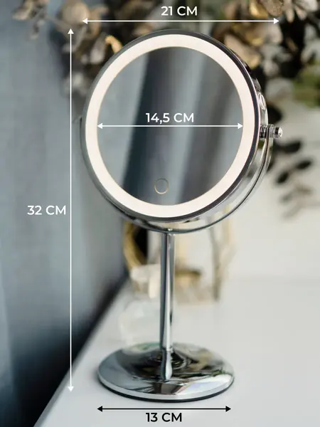 Зеркало настольное