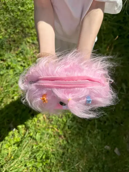 Сумка детская пушистая