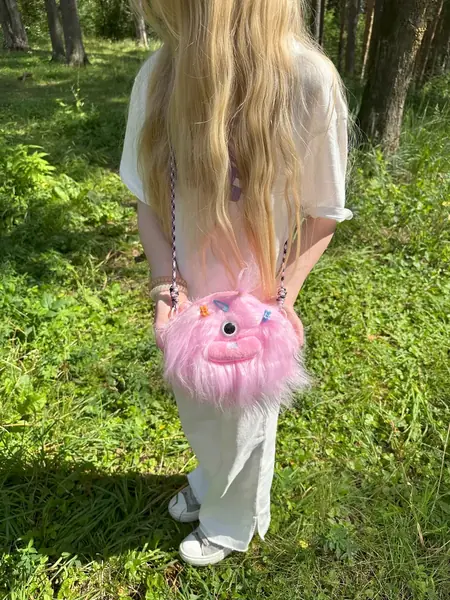 Сумка детская пушистая