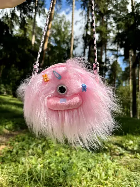 Сумка детская пушистая